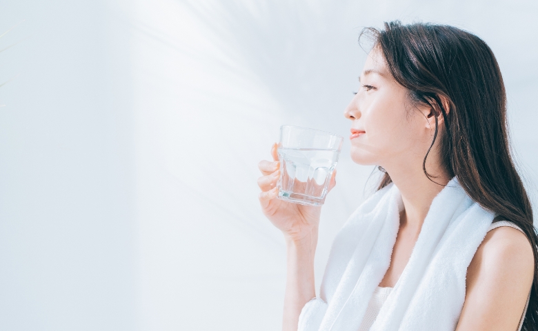 入浴時での水分補給のおすすめ
