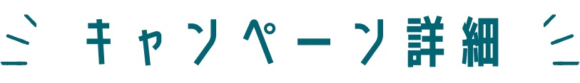 キャンペーン詳細