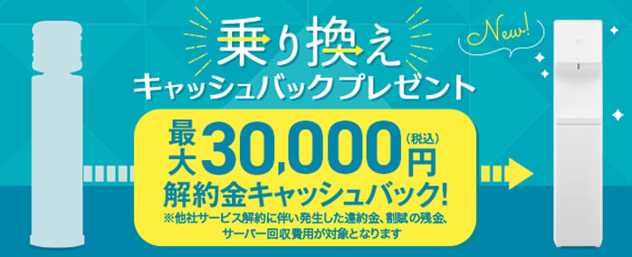 乗り換えキャッシュバックプレゼント